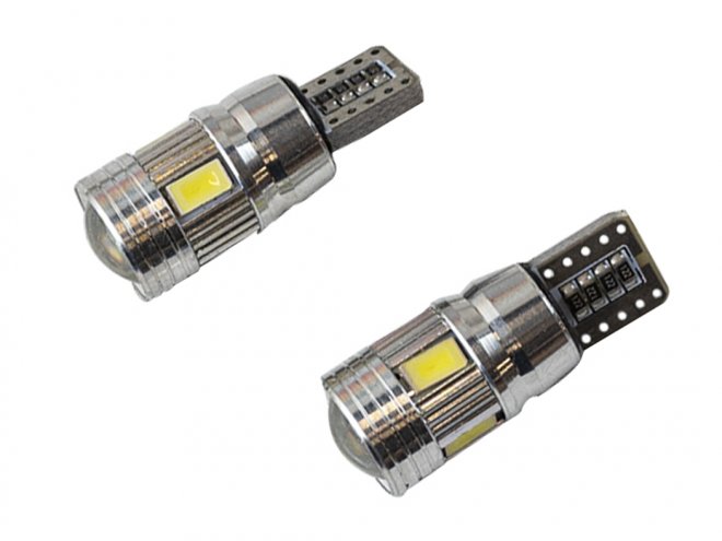 LAMPARA LED 12V. C-IMPRESO CANBUS 6 LED kit posicion